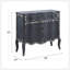 Armoire console au fini gris antique
