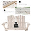 Chaise Adirondack en bois massif Navasota-1448775343