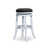 Gray Seat/ White Frame