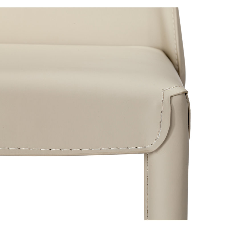 Malin Upholstered Counter Stool with Metal Frame, Mediterranean Sand