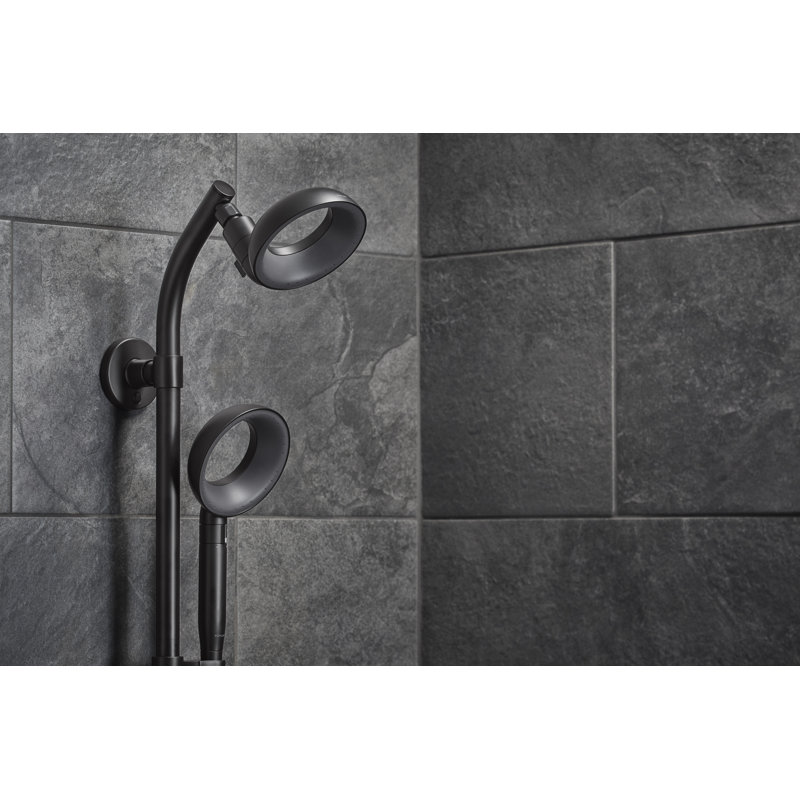 Statement Ves Shower Column Kit 1.5 Gpm, Matte Black