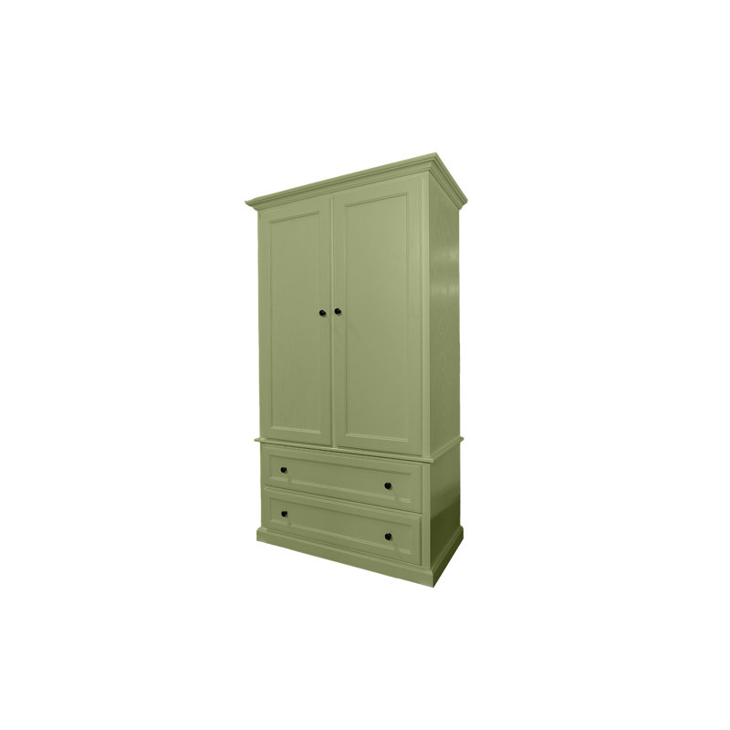 Armoire moderne en bois massif, Sauge d'été