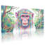 Animaux, ensemble de 3 reproductions d'art sur toile-600039818