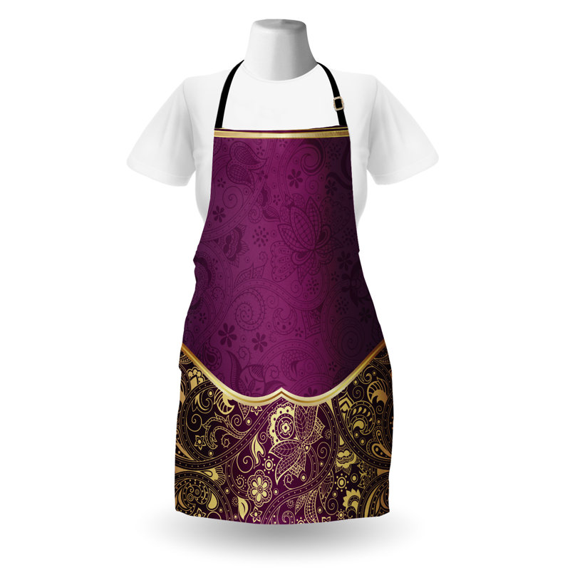 No Pattern Bib Apron