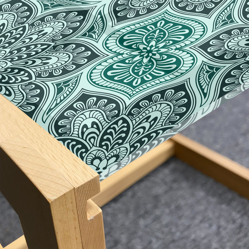 Jalob Trestle Coffee Table, 40cm H x 74cm W x 62cm D