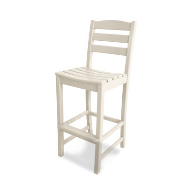 Tabouret de bar d'extérieur sans accoudoirs 47,13 po POLYWOOD La Casa Café