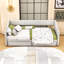 Lit de jour rembourré en lin Allenhurst-480370875