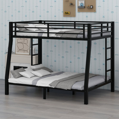 Lit superposé en métal peu encombrant: design silencieux parfait pour les adolescents et les adultes