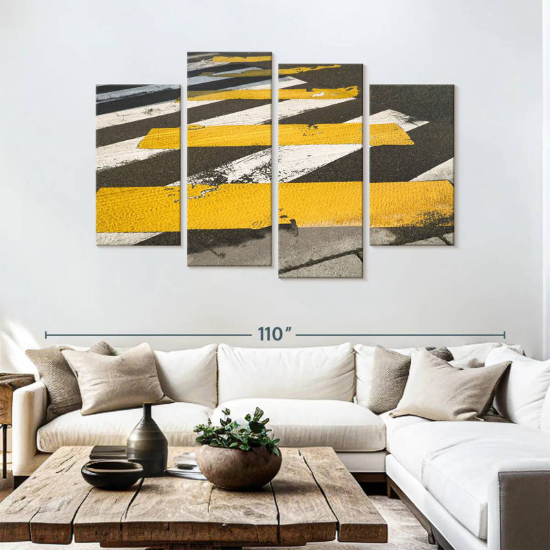 Sireci Crosswalk Lines, 54" H x 84" W
