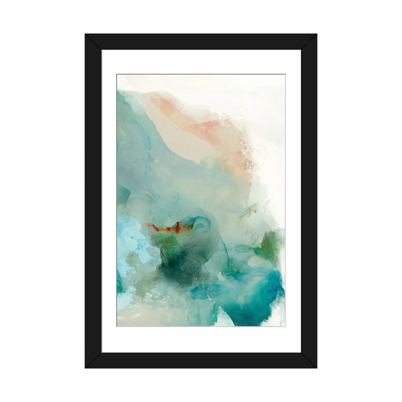 « aversion ii », reproduction d’impression sur toile tendue, Papier d'art encadré noir, Blanc, H 24 po x l 16 po x P 1 po