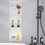 Étagères de salle de bain murales en acier inoxydable Niket-1583966672
