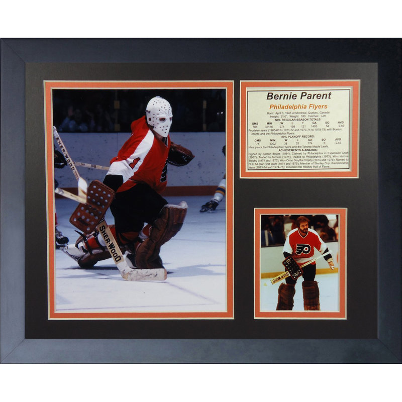 Bernie Parent - Philadelphia Flyers Framed Memorabilia