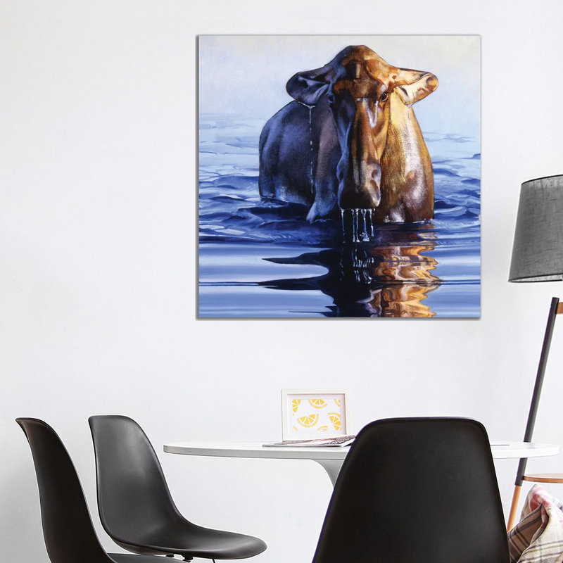 Dreadnought 1 Piece Wrapped Canvas Wall Art, 93.98 cm H x 93.98 cm W x 3.175 cm D