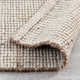 Kline Jute and PET Rug Without Backing Cream