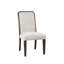 Chaise de salle à manger rembourrée Shiff