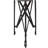 Jerlisha Iron Wheel End Table-603688395
