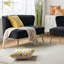 Euclid 47" Velvet 2-Seat Armless Loveseat-2044333338