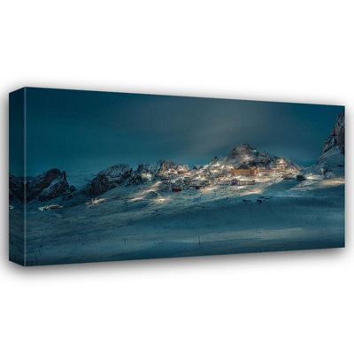Red Barrel Studio® Qiye Gallery Wrapped Canvas Art Titled: Zizhu Temple, Tibet A??CÃ‚Â?Nae??AÃ‚Â??Ad?A??