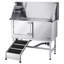 149.1cm H x 127cm W x 57.9cm D Stainless Steel Dog Grooming Tub