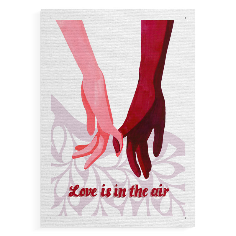 «Groovy Love II», impression sur toile seulement - non encadrée, H 60 po x l 40 po