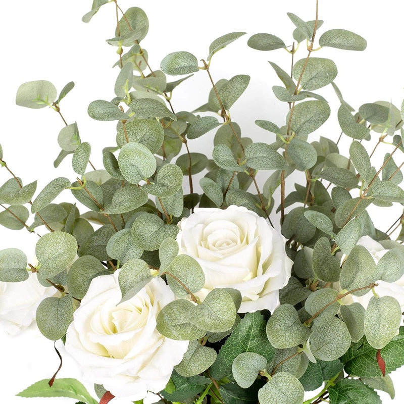 Paquet de 6 tiges artificielles d'eucalyptus