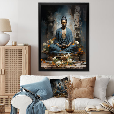 «Dhyan Mudra Hindu Spirituality II», reproduction d'art sur toile