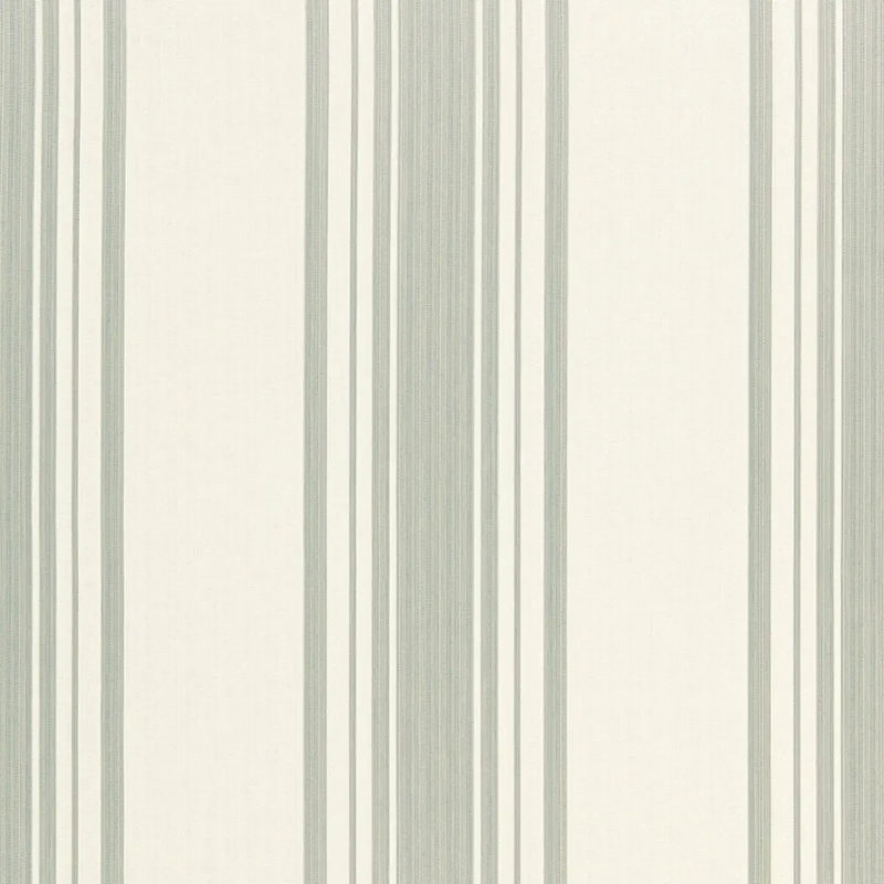 Carnegie Cotton Stripe Fabric, Nickel