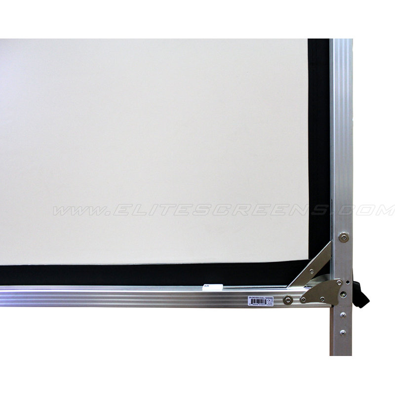 Yard Master 2 Dual Series Portable Folding Frame Projector Screen, 100" Diagonal