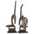 Antelope Chi Wara Handmade Abstract and Sport Figurine / Sculpture Decorative Object