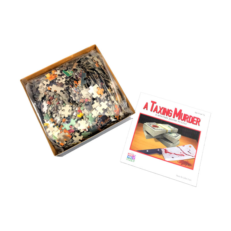 AreYouGame.com 9 Player Paper Puzzle