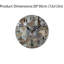 Horloge murale neutre 12 pi x 12 po