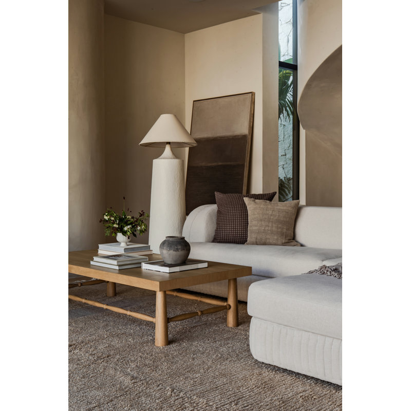 Hydrangea Coffee Table, White Oak
