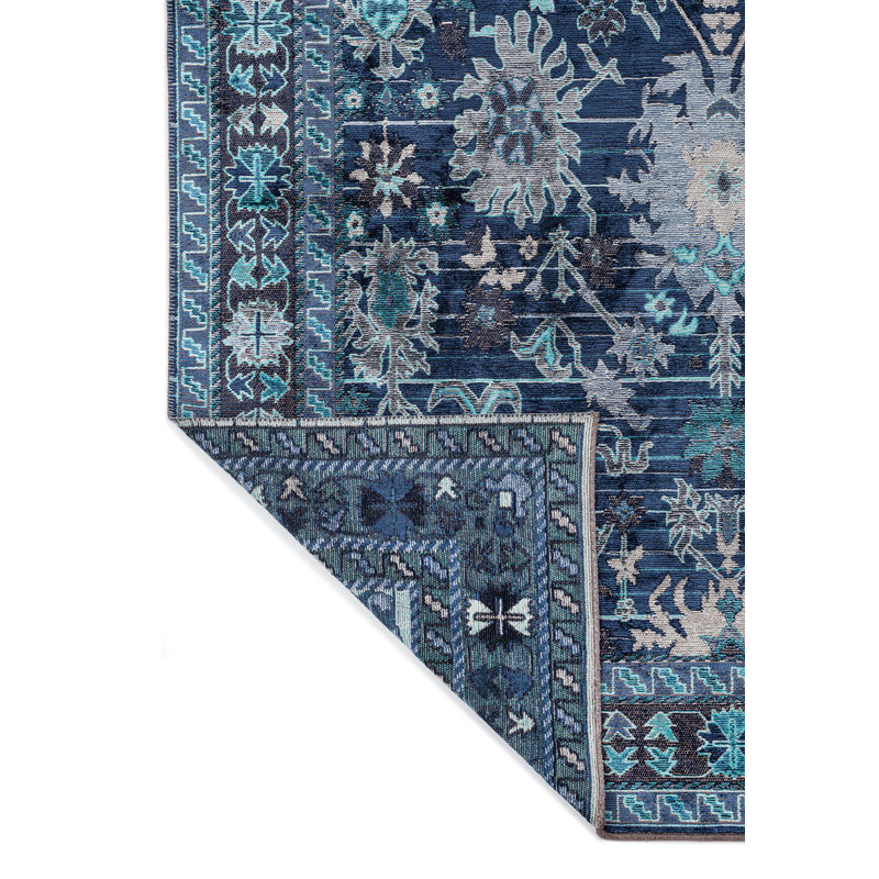 Natascha Oriental Hand Loom Indoor / Outdoor Area Rug, Rectangle 6'6" x 8'2"