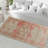 Chic Floral Design With Pile Soft Printed Rug Ideal for Adding a Pop of Color and Unmatched Comfort to Your Living Space-463716827