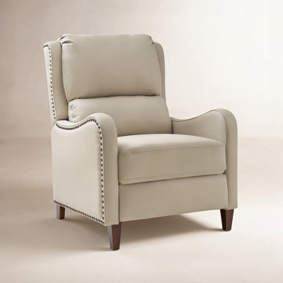 Beecher 29" Genuine Leather Manual Recliner