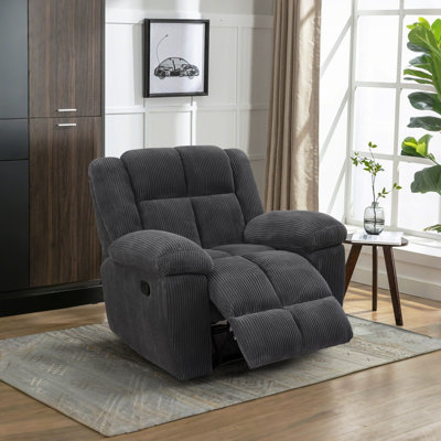 Corduroy 43" Reclining Chair
