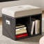 Polyester Upholstered Storage Bench