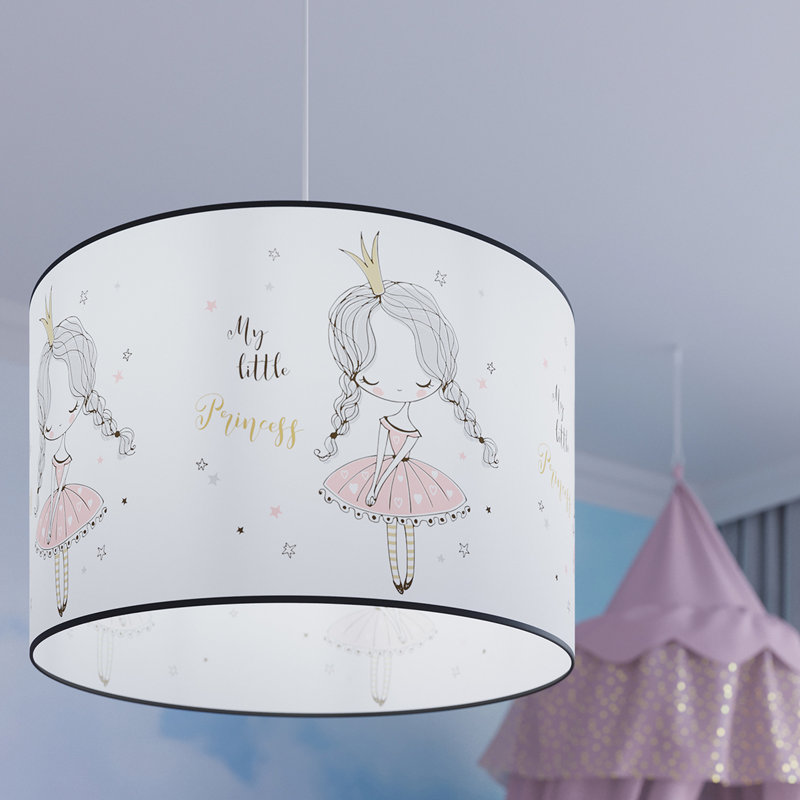 1 - Light White Pendant, 28cm H x 33cm W x 33cm D