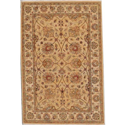 Wool Area Rug in Gold