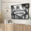 «Welcome To Fabulous Las Vegas BW», reproduction sur toile-144555113