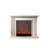 Ivory Landscape Electric Fireplace-108072227