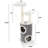  PETMAKER 45in Cat Tree with Kitty Condo, Grey