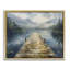 Cadre flottant en bois au-dessus d'un lac, design par LSR Creative Studio-2023928502-2023928503