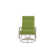 Chaise de patio pivotante avec coussins Askar