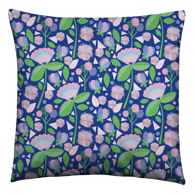 Oliver Floral Square Cushion