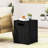Multi - Functional Iron Tank Holder Used As Side Table Powder Coated Frame Dark Gray No Assembly 15.59 W X D 19.91 H Outdoor Space Beautify Finish Decor Upgrade