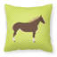 Coussin extérieur en tissu carré à contrôle cheval-456049538-413325576