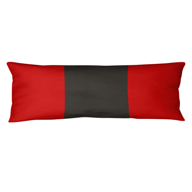 Polyester Medium Pillow, Tampa Bay Football , Red/Pewter