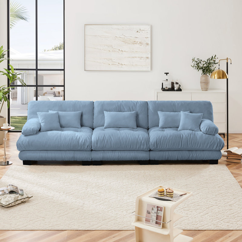 Chenille Modular Sectional Sofa