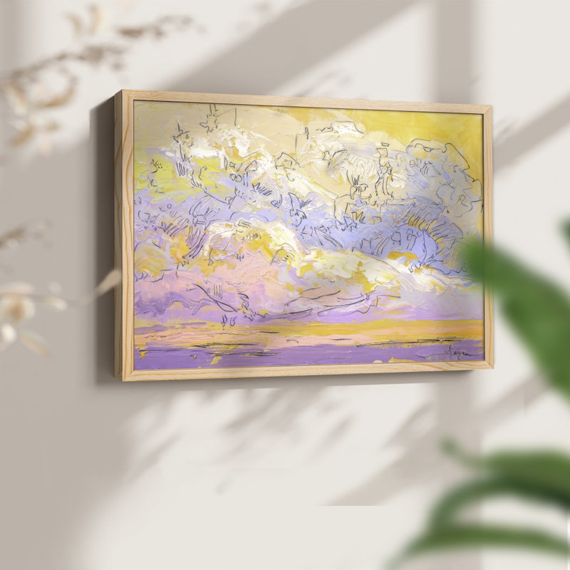 «Dreaming of You», reproduction encadrée, Natural, H 11 po x l 14 po